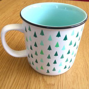 David's Tea Mug Mint Green Trees The Rustic Mug